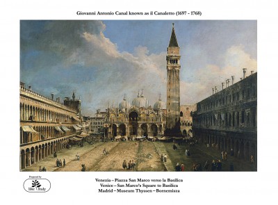 San Marco’s Square to Basilica - Canaletto
