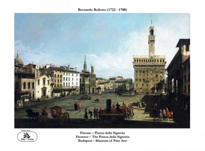 Piazza della Signoria - Bernando Bellotto
