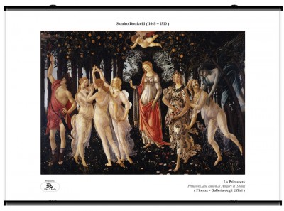 Primavera, also known at Allegory of Spring - Sandro Botticelli