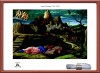 Canvas Red Frame