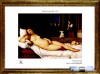 Canvas Golden Frame